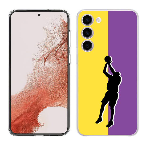 Kobe Basketball Print Slim Cover For Samsung Galaxy S (S24, S23, S22, S21 / Plus, FE, Ultra), Print in USA