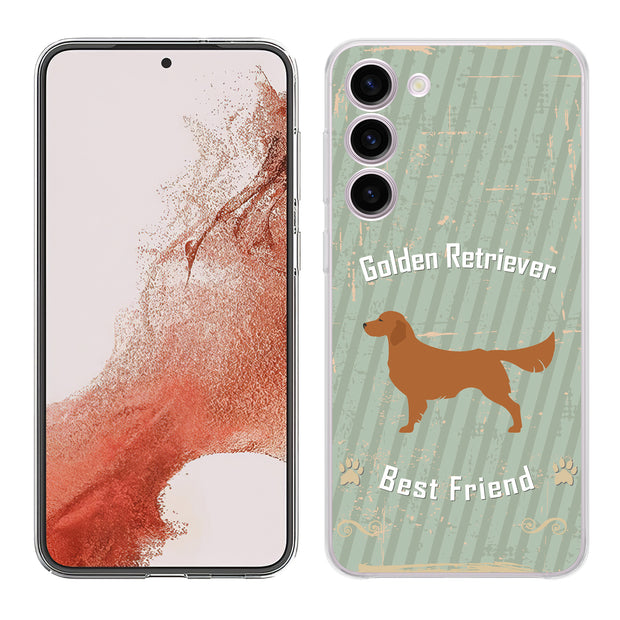 Retriever Dog Print Slim Cover For Samsung Galaxy S (S24, S23, S22, S21 / Plus, FE, Ultra), Print in USA