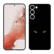 Cat Eyes Print Slim Cover For Samsung Galaxy S (S24, S23, S22, S21 / Plus, FE, Ultra), Print in USA