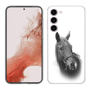 Animal Horse Print Slim Cover For Samsung Galaxy S (S24, S23, S22, S21 / Plus, FE, Ultra), Print in USA