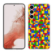 Building Block Print Slim Cover For Samsung Galaxy S (S24, S23, S22, S21 / Plus, FE, Ultra), Print in USA