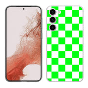 Bright Checker Print Slim Cover For Samsung Galaxy S (S24, S23, S22, S21 / Plus, FE, Ultra), Print in USA