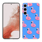 Cute Flamingo Print Slim Cover For Samsung Galaxy S (S24, S23, S22, S21 / Plus, FE, Ultra), Print in USA