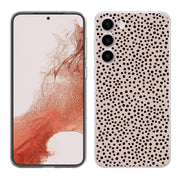 Polka Dots Brn Print Slim Cover For Samsung Galaxy S (S24, S23, S22, S21 / Plus, FE, Ultra), Print in USA