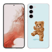 Teddy Fight Print Slim Cover For Samsung Galaxy S (S24, S23, S22, S21 / Plus, FE, Ultra), Print in USA