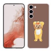 Duck Teddy Bear Print Slim Cover For Samsung Galaxy S (S24, S23, S22, S21 / Plus, FE, Ultra), Print in USA