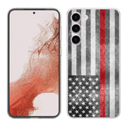 Thin Red Line Print Slim Cover For Samsung Galaxy S (S24, S23, S22, S21 / Plus, FE, Ultra), Print in USA