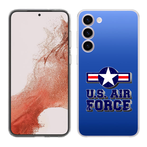 US Air Force 1 Print Slim Cover For Samsung Galaxy S (S24, S23, S22, S21 / Plus, FE, Ultra), Print in USA