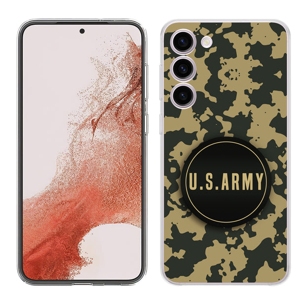 US Army 1 Print Slim Cover For Samsung Galaxy S (S24, S23, S22, S21 / Plus, FE, Ultra), Print in USA