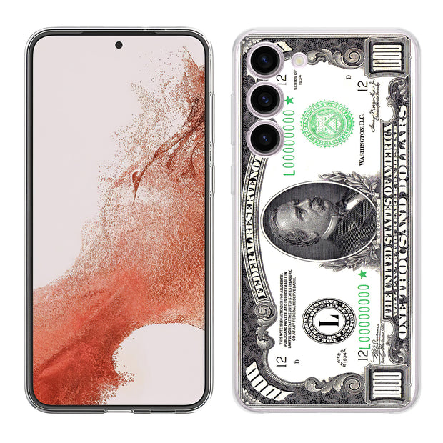 1,000 Dollars Print Slim Cover For Samsung Galaxy S (S24, S23, S22, S21 / Plus, FE, Ultra), Print in USA