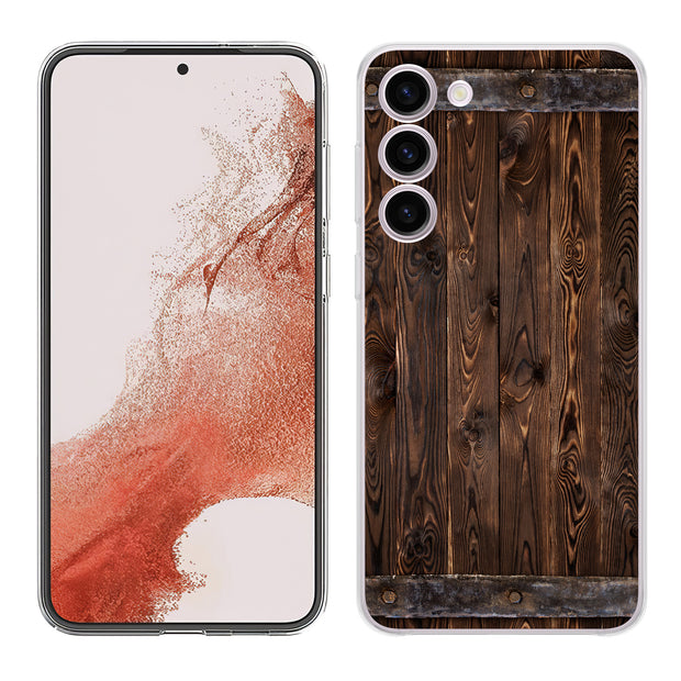 Wood 6 Print Slim Cover For Samsung Galaxy S (S24, S23, S22, S21 / Plus, FE, Ultra), Print in USA