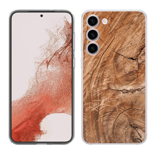 Wood 18 Print Slim Cover For Samsung Galaxy S (S24, S23, S22, S21 / Plus, FE, Ultra), Print in USA