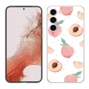 Juicy Peach Print Slim Cover For Samsung Galaxy S (S24, S23, S22, S21 / Plus, FE, Ultra), Print in USA