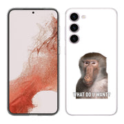 Meme Monkey 4 Print Slim Cover For Samsung Galaxy S (S24, S23, S22, S21 / Plus, FE, Ultra), Print in USA