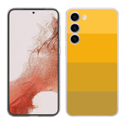 Orange Stripes Print Slim Cover For Samsung Galaxy S (S24,S23,S22,S21/Plus,FE,Ultra), Print in USA