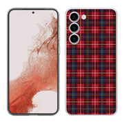 Classic Plaid 1 Print Slim Cover For Samsung Galaxy S (S24, S23, S22, S21 / Plus, FE, Ultra), Print in USA