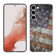 American Flag 2 Print Slim Cover For Samsung Galaxy S (S24, S23, S22, S21 / Plus, FE, Ultra), Print in USA