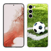 Soccer  Print Slim Cover For Samsung Galaxy S (S24, S23, S22, S21 / Plus, FE, Ultra), Print in USA