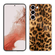 Leopard Skin Print Slim Cover For Samsung Galaxy S (S24, S23, S22, S21 / Plus, FE, Ultra), Print in USA