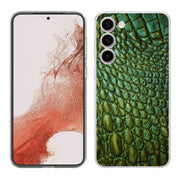 Satin Crocodile Print Slim Cover For Samsung Galaxy S (S24, S23, S22, S21 / Plus, FE, Ultra), Print in USA