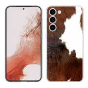 Dairy Cow Fur Print Slim Cover For Samsung Galaxy S (S24, S23, S22, S21 / Plus, FE, Ultra), Print in USA