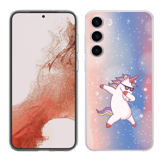 Unicorn Dab Print Slim Cover For Samsung Galaxy S (S24, S23, S22, S21 / Plus, FE, Ultra), Print in USA