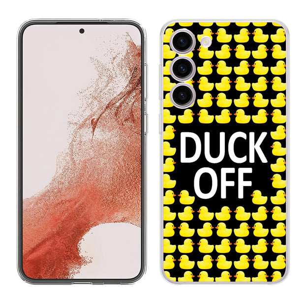 Duck OFF Print Slim Cover For Samsung Galaxy S (S24, S23, S22, S21 / Plus, FE, Ultra), Print in USA