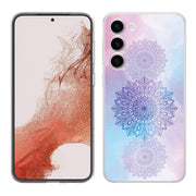 Elegant Mandala Print Slim Cover For Samsung Galaxy S (S24, S23, S22, S21 / Plus, FE, Ultra), Print in USA