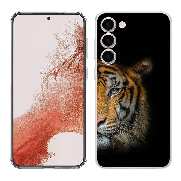 Tiger Photo Print Slim Cover For Samsung Galaxy S (S24, S23, S22, S21 / Plus, FE, Ultra), Print in USA