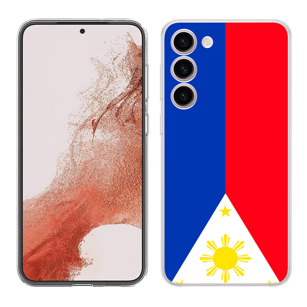 Philippines Print Slim Cover For Samsung Galaxy S (S24, S23, S22, S21 / Plus, FE, Ultra), Print in USA