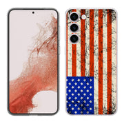 America Flag  Print Slim Cover For Samsung Galaxy S (S24, S23, S22, S21 / Plus, FE, Ultra), Print in USA