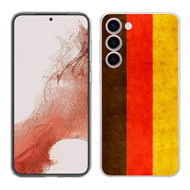 Germany Flag  Print Slim Cover For Samsung Galaxy S (S24, S23, S22, S21 / Plus, FE, Ultra), Print in USA