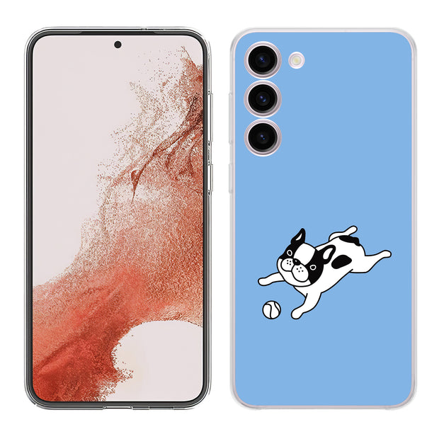 Bulldog 1 Print Slim Cover For Samsung Galaxy S (S24, S23, S22, S21 / Plus, FE, Ultra), Print in USA