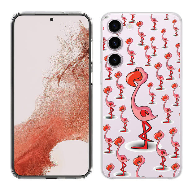 Flamingo One Print Slim Cover For Samsung Galaxy S (S24, S23, S22, S21 / Plus, FE, Ultra), Print in USA