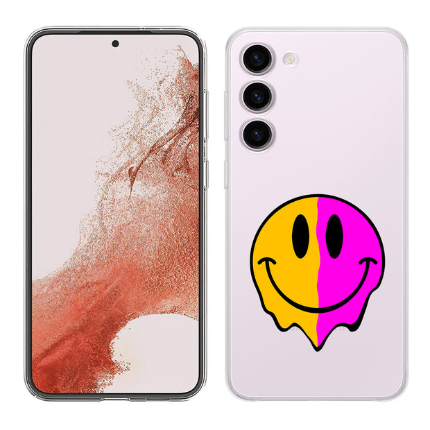 Smiley Face 1 Print Slim Cover For Samsung Galaxy S (S24, S23, S22, S21 / Plus, FE, Ultra), Print in USA