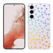 Gradient Hearts Print Slim Cover For Samsung Galaxy S (S24, S23, S22, S21 / Plus, FE, Ultra), Print in USA