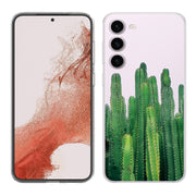 Cactus Bush Print Slim Cover For Samsung Galaxy S (S24, S23, S22, S21 / Plus, FE, Ultra), Print in USA