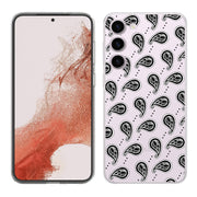 Black Bandana 3 Print Slim Cover For Samsung Galaxy S (S24, S23, S22, S21 / Plus, FE, Ultra), Print in USA