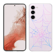 Spider Web Pink Print Slim Cover For Samsung Galaxy S (S24, S23, S22, S21 / Plus, FE, Ultra), Print in USA