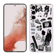 Grunge Collage5 Print Slim Cover For Samsung Galaxy S (S24, S23, S22, S21 / Plus, FE, Ultra), Print in USA