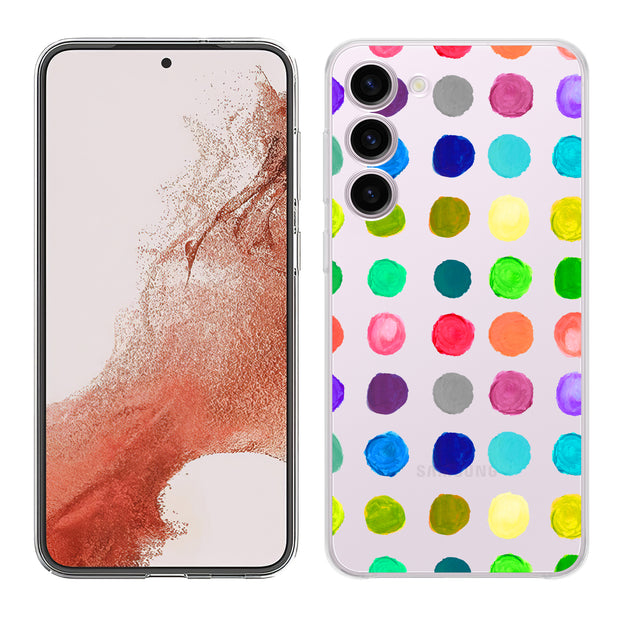 Polka Dot 15 Print Slim Cover For Samsung Galaxy S (S24, S23, S22, S21 / Plus, FE, Ultra), Print in USA