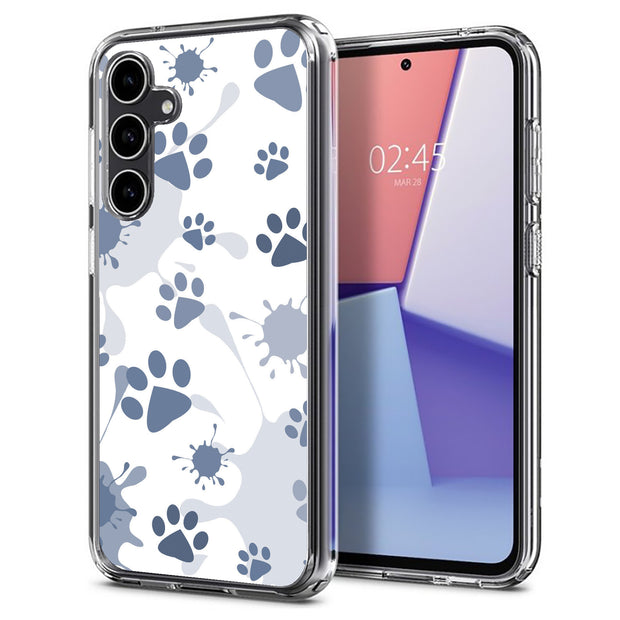 Paw Color 3 Print Slim Cover For Samsung Galaxy S (S24, S23, S22, S21 / Plus, FE, Ultra), Print in USA