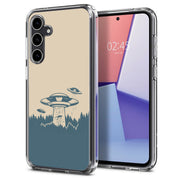 Alien Kidnap Print Slim Cover For Samsung Galaxy S (S24, S23, S22, S21 / Plus, FE, Ultra), Print in USA