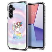 Unicorn Dabbing Print Slim Cover For Samsung Galaxy S (S24, S23, S22, S21 / Plus, FE, Ultra), Print in USA