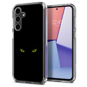 Cat Eyes Print Slim Cover For Samsung Galaxy S (S24, S23, S22, S21 / Plus, FE, Ultra), Print in USA