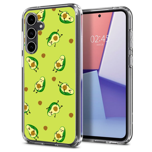 Avocado 2 Print Slim Cover For Samsung Galaxy S (S24, S23, S22, S21 / Plus, FE, Ultra), Print in USA