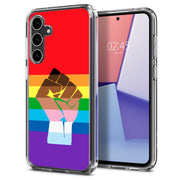 BLM Pride Print Slim Cover For Samsung Galaxy S (S24, S23, S22, S21 / Plus, FE, Ultra), Print in USA