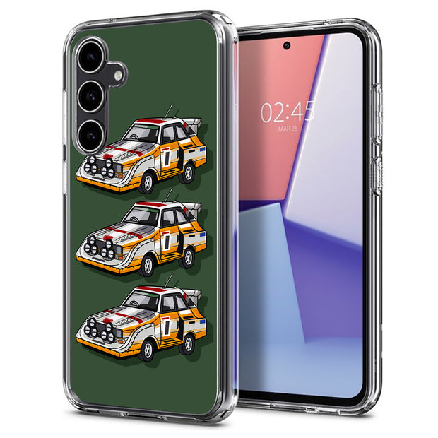 Audi Quattro Print Slim Cover For Samsung Galaxy S (S24, S23, S22, S21 / Plus, FE, Ultra), Print in USA