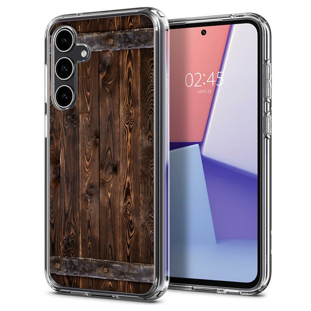 Wood 6 Print Slim Cover For Samsung Galaxy S (S24, S23, S22, S21 / Plus, FE, Ultra), Print in USA