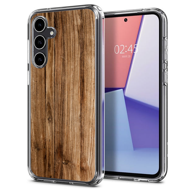 Wood 19 Print Slim Cover For Samsung Galaxy S (S24, S23, S22, S21 / Plus, FE, Ultra), Print in USA